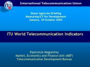 ITU World Telecommunication Indicators
