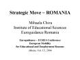 Strategic Move  PowerPoint PPT Presentation