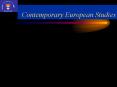Contemporary European Studies PowerPoint PPT Presentation
