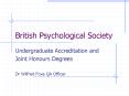 British Psychological Society PowerPoint PPT Presentation