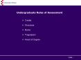 Undergraduate Rules of Assessment PowerPoint PPT Presentation