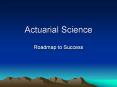 Actuarial%20Science PowerPoint PPT Presentation
