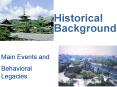 Historical Background PowerPoint PPT Presentation