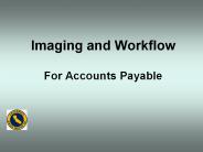 Imaging and Workflow