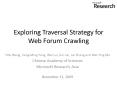 Exploring Traversal Strategy for Web Forum Crawling PowerPoint PPT Presentation