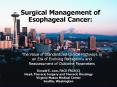 LongTerm FollowUp and Quality of Life After Esophagectomy for High Grade Dysplasia and Intramucosal PowerPoint PPT Presentation