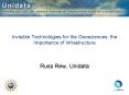 Invisible Technologies for the Geosciences: the Importance of Infrastructure PowerPoint PPT Presentation