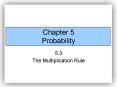 Chapter 5 Probability PowerPoint PPT Presentation