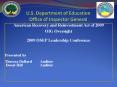 U'S' Department of Education Office of Inspector General PowerPoint PPT Presentation