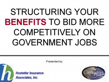 The Contractor's Choice