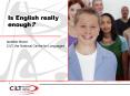Supporting language teaching and learning PowerPoint PPT Presentation