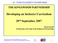 THE KINGSWOOD PARTNERSHIP PowerPoint PPT Presentation