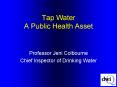 Tap Water A Public Health Asset PowerPoint PPT Presentation