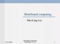 Distributed computing PowerPoint PPT Presentation