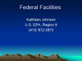 Federal Facilities PowerPoint PPT Presentation