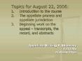 Topics for August 22, 2006: 1'Introduction to the course 2'The appellate process and appellate juris PowerPoint PPT Presentation