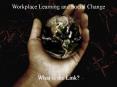 Workplace Learning and Social Change: What is the Link PowerPoint PPT Presentation
