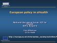 European%20policy%20in%20eHealth PowerPoint PPT Presentation