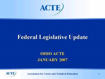 OHIO ACTE