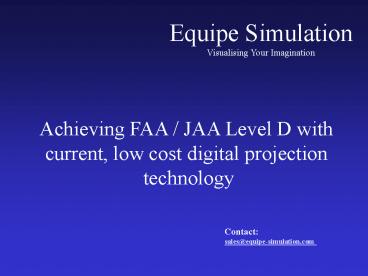 presentation player overlay