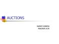 AUCTIONS PowerPoint PPT Presentation