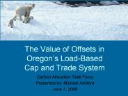 The Value of Offsets in Oregon