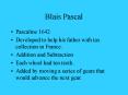 Blais Pascal PowerPoint PPT Presentation