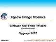 Jigsaw Image Mosaics PowerPoint PPT Presentation