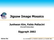 Jigsaw Image Mosaics