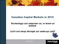 Canadian Capital Markets in 2010