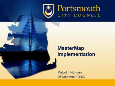 MasterMap Implementation