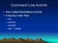 Command Line ArcInfo PowerPoint PPT Presentation