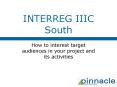 INTERREG IIIC South PowerPoint PPT Presentation