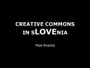 CREATIVE COMMONS IN SLOVENIA