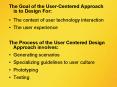 The Goal of the UserCentered Approach is to Design For: PowerPoint PPT Presentation