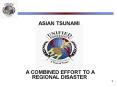 A COMBINED EFFORT TO A REGIONAL DISASTER PowerPoint PPT Presentation