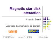 Magnetic star-disk interaction