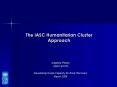 The IASC Humanitarian Cluster Approach PowerPoint PPT Presentation