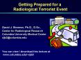 Getting Prepared for a Radiological Terrorist Event PowerPoint PPT Presentation