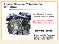 Limited%20Streamer%20Tubes%20for%20the PowerPoint PPT Presentation