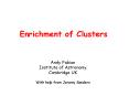 Enrichment of Clusters PowerPoint PPT Presentation