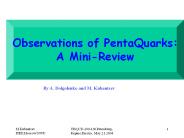 Observations%20of%20PentaQuarks: