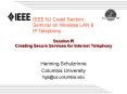 Session I5 Creating Secure Services for Internet Telephony PowerPoint PPT Presentation
