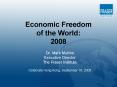 Economic Freedom of the World: 2008 PowerPoint PPT Presentation