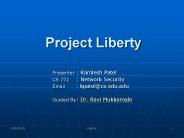 Project Liberty