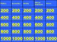 Population Jeopardy PowerPoint PPT Presentation