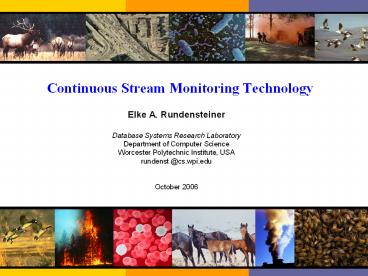 Continuous%20Stream%20Monitoring%20Technology