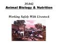 35'042 Animal Biology PowerPoint PPT Presentation