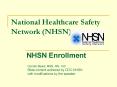 National Healthcare Safety Network NHSN PowerPoint PPT Presentation