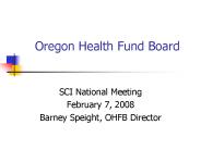 Oregon Health Fund Board